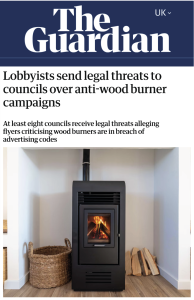 anti-wood burner campaign